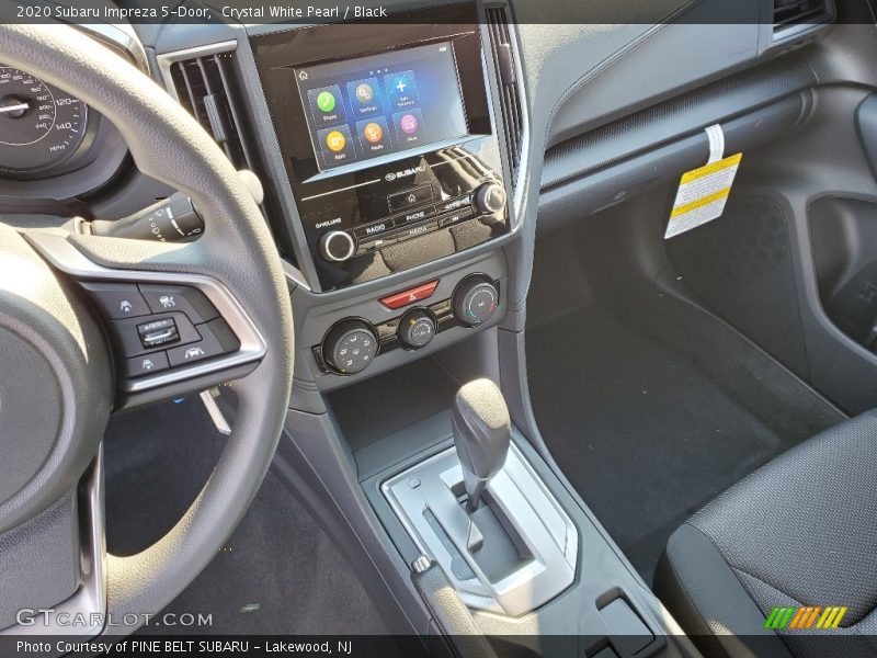 Crystal White Pearl / Black 2020 Subaru Impreza 5-Door