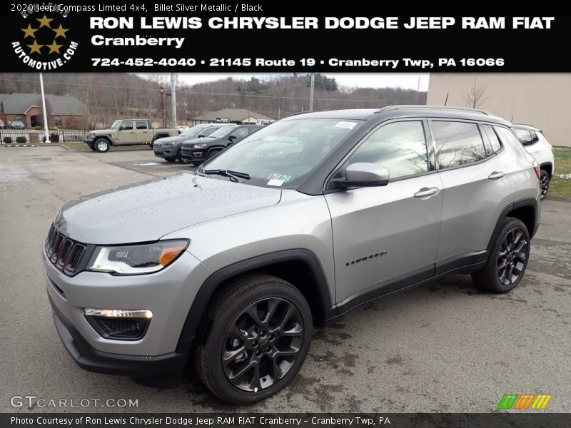 Billet Silver Metallic / Black 2020 Jeep Compass Limted 4x4