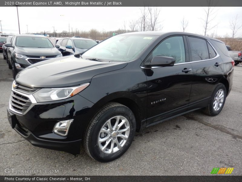 Midnight Blue Metallic / Jet Black 2020 Chevrolet Equinox LT AWD