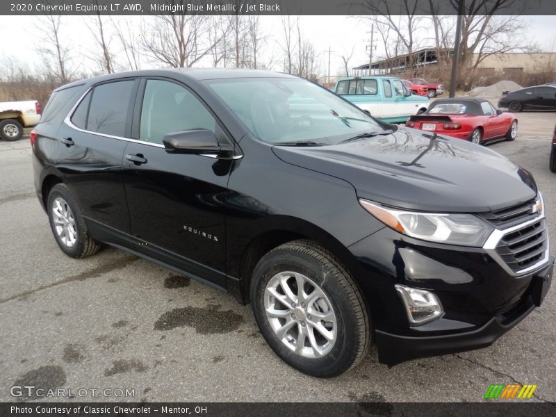 Midnight Blue Metallic / Jet Black 2020 Chevrolet Equinox LT AWD