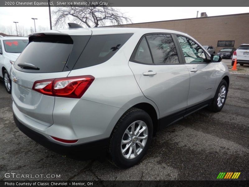 Silver Ice Metallic / Ash Gray 2020 Chevrolet Equinox LS