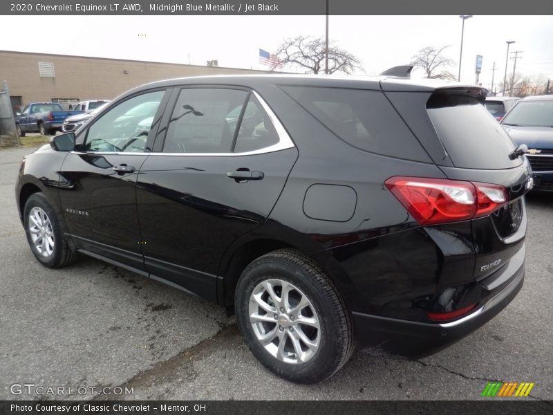 Midnight Blue Metallic / Jet Black 2020 Chevrolet Equinox LT AWD