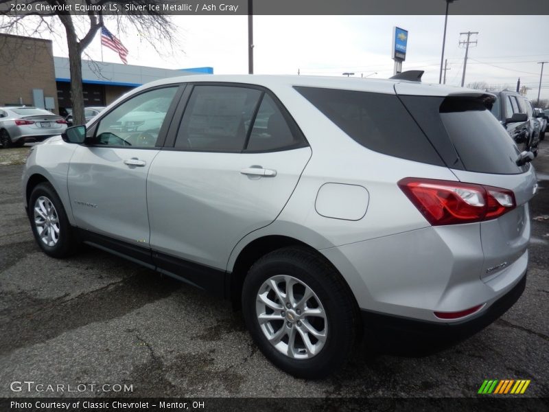 Silver Ice Metallic / Ash Gray 2020 Chevrolet Equinox LS