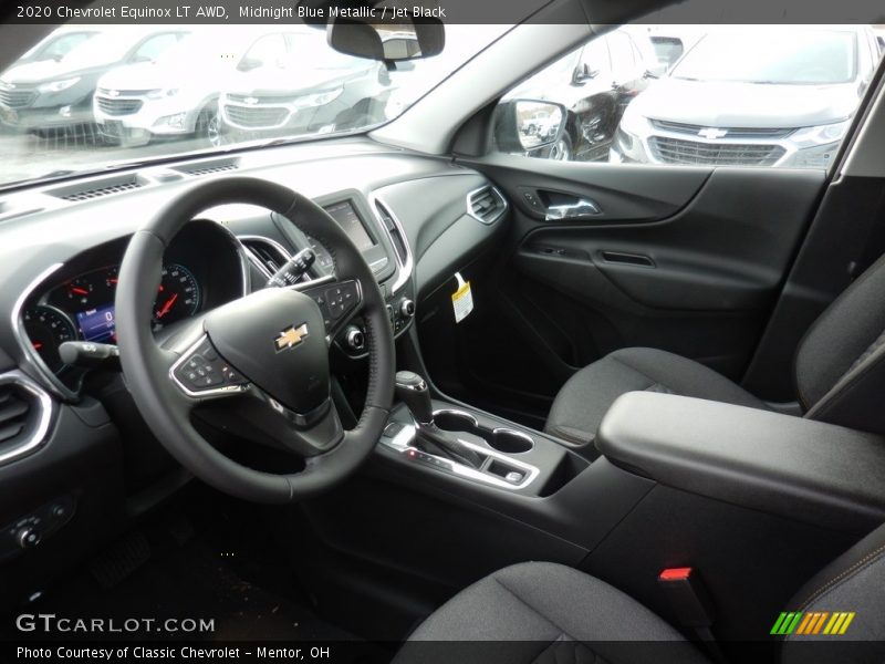 Midnight Blue Metallic / Jet Black 2020 Chevrolet Equinox LT AWD