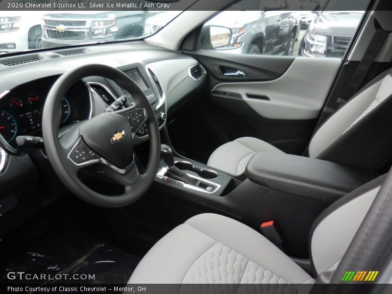 Silver Ice Metallic / Ash Gray 2020 Chevrolet Equinox LS