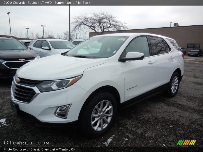 Summit White / Jet Black 2020 Chevrolet Equinox LT AWD