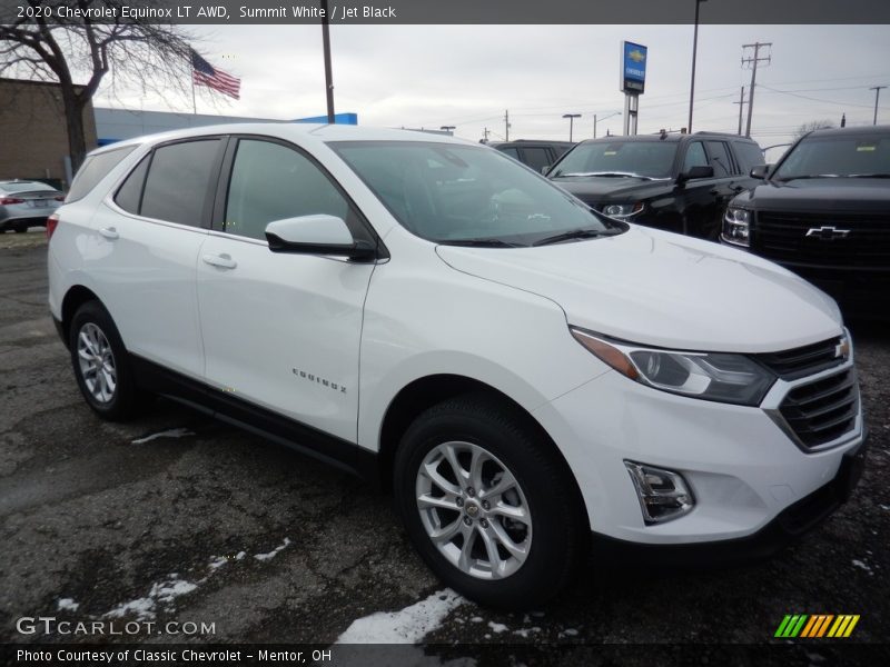 Summit White / Jet Black 2020 Chevrolet Equinox LT AWD