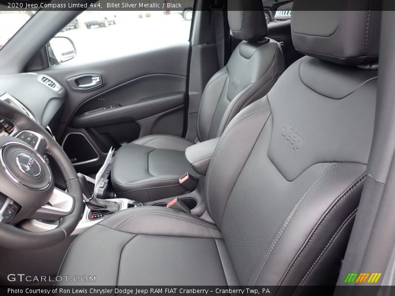 Front Seat of 2020 Compass Limted 4x4
