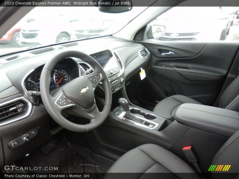 Midnight Blue Metallic / Jet Black 2020 Chevrolet Equinox Premier AWD