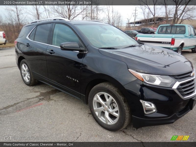 Midnight Blue Metallic / Jet Black 2020 Chevrolet Equinox LT