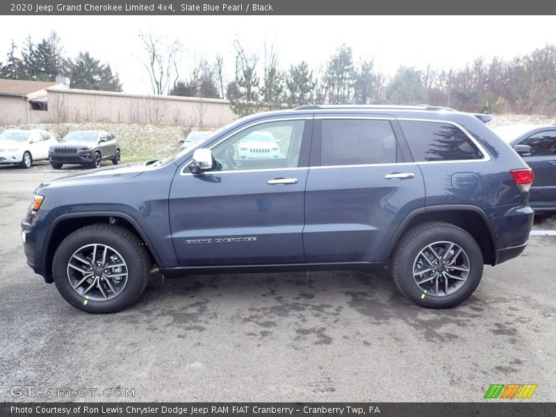 Slate Blue Pearl / Black 2020 Jeep Grand Cherokee Limited 4x4