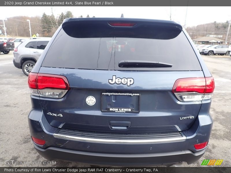 Slate Blue Pearl / Black 2020 Jeep Grand Cherokee Limited 4x4