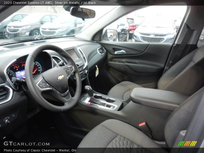 Silver Ice Metallic / Jet Black 2020 Chevrolet Equinox LT AWD