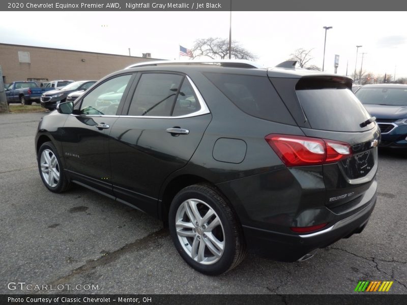 Nightfall Gray Metallic / Jet Black 2020 Chevrolet Equinox Premier AWD
