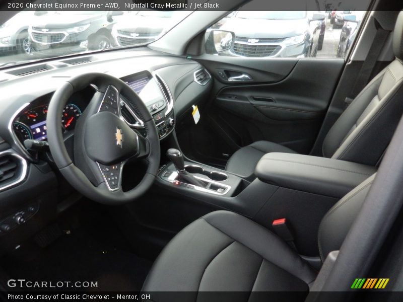 Front Seat of 2020 Equinox Premier AWD