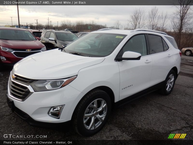 Summit White / Jet Black 2020 Chevrolet Equinox LT AWD