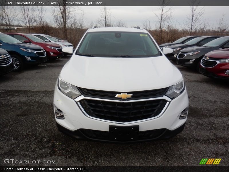 Summit White / Jet Black 2020 Chevrolet Equinox LT AWD