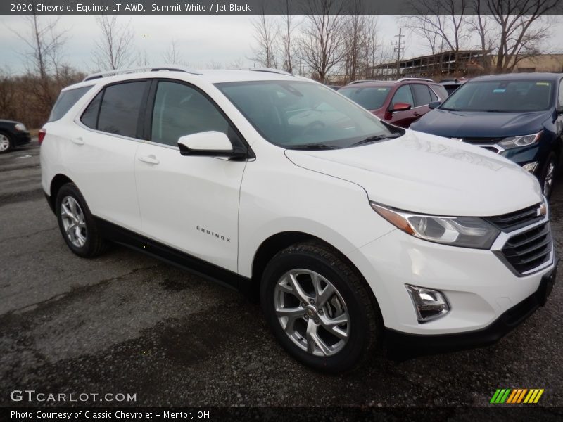 Summit White / Jet Black 2020 Chevrolet Equinox LT AWD
