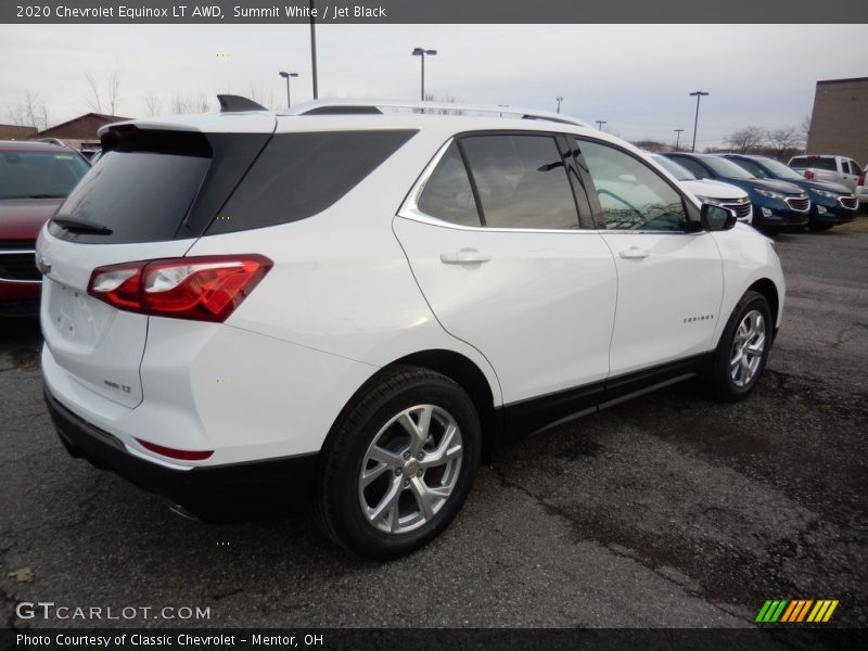 Summit White / Jet Black 2020 Chevrolet Equinox LT AWD