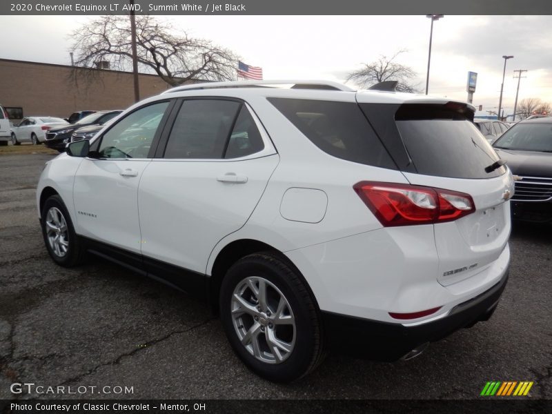 Summit White / Jet Black 2020 Chevrolet Equinox LT AWD