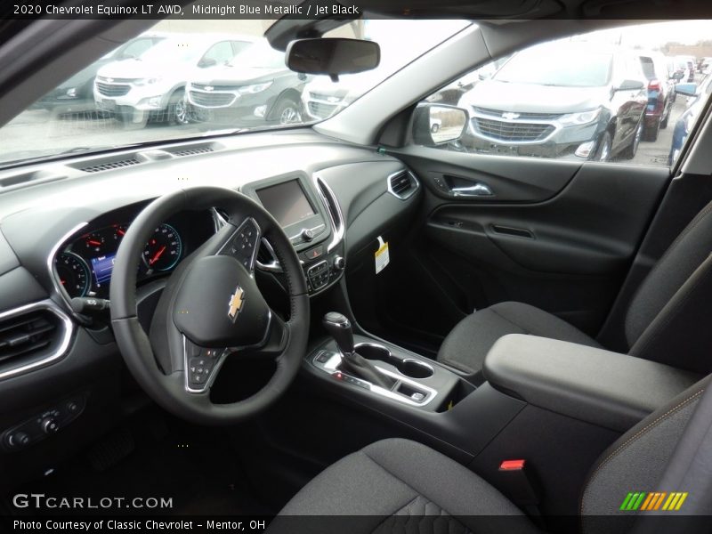 Midnight Blue Metallic / Jet Black 2020 Chevrolet Equinox LT AWD