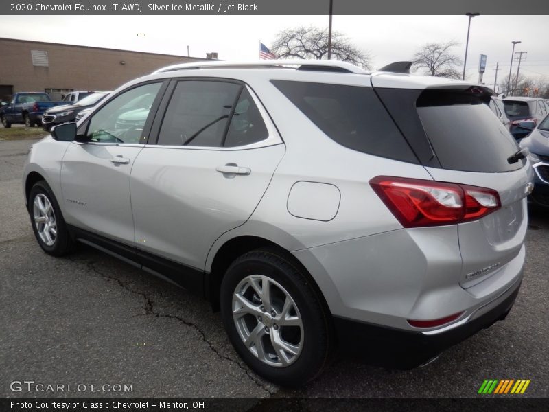 Silver Ice Metallic / Jet Black 2020 Chevrolet Equinox LT AWD