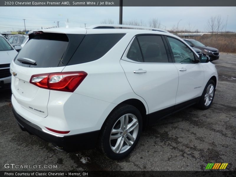 Summit White / Jet Black 2020 Chevrolet Equinox Premier AWD