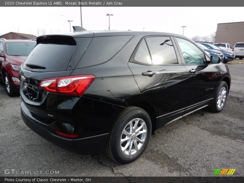 Mosaic Black Metallic / Ash Gray 2020 Chevrolet Equinox LS AWD