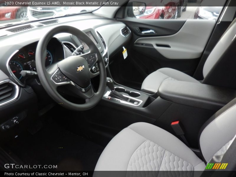 Mosaic Black Metallic / Ash Gray 2020 Chevrolet Equinox LS AWD