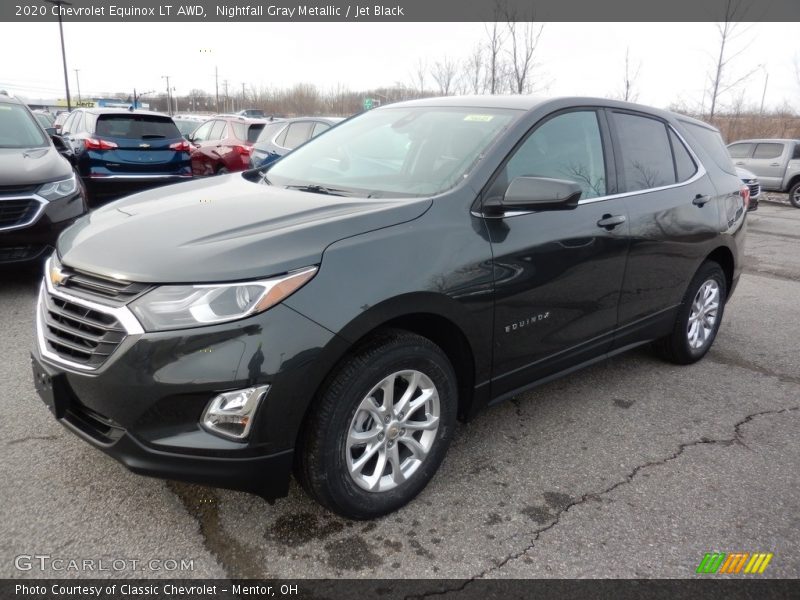 Nightfall Gray Metallic / Jet Black 2020 Chevrolet Equinox LT AWD
