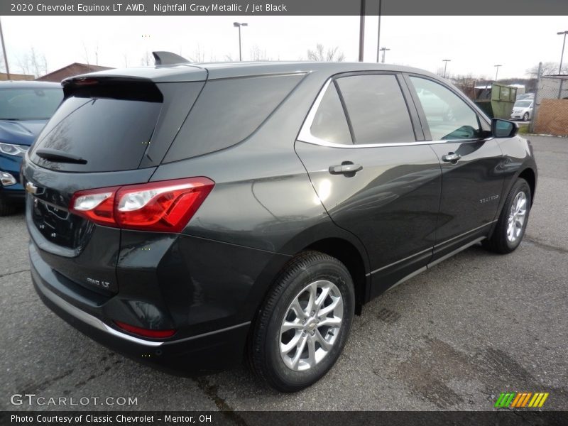 Nightfall Gray Metallic / Jet Black 2020 Chevrolet Equinox LT AWD