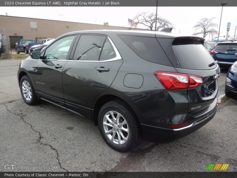 Nightfall Gray Metallic / Jet Black 2020 Chevrolet Equinox LT AWD