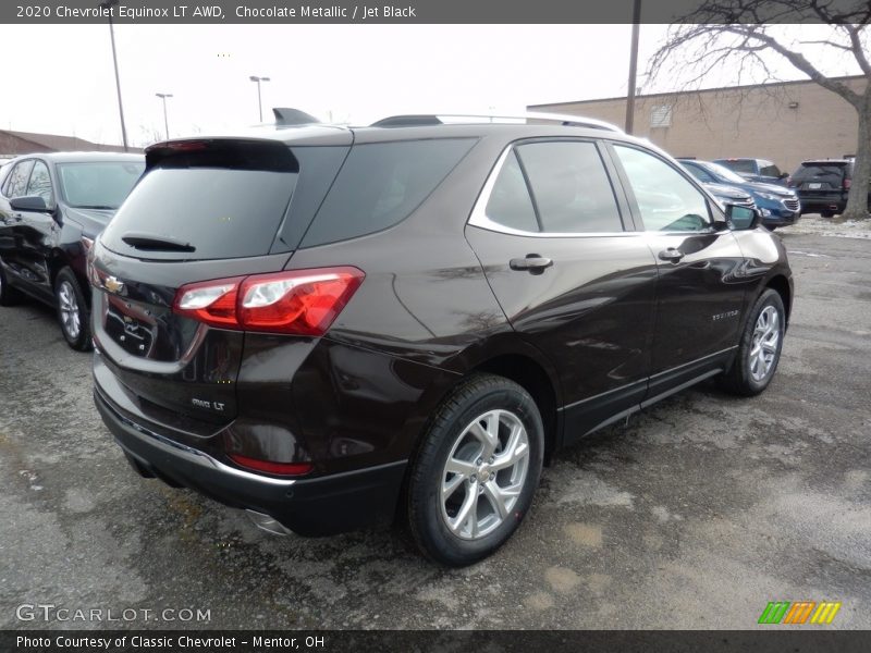 Chocolate Metallic / Jet Black 2020 Chevrolet Equinox LT AWD
