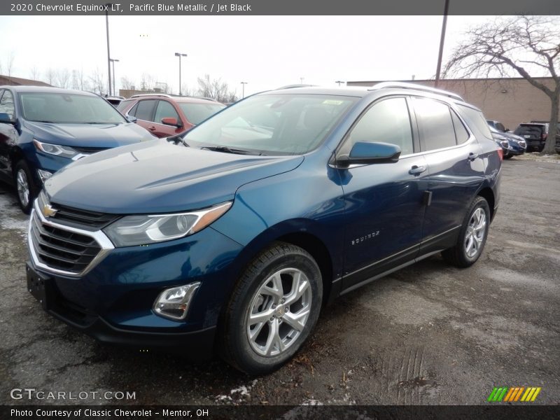 Pacific Blue Metallic / Jet Black 2020 Chevrolet Equinox LT