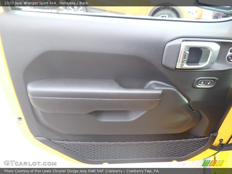 Hellayella / Black 2020 Jeep Wrangler Sport 4x4