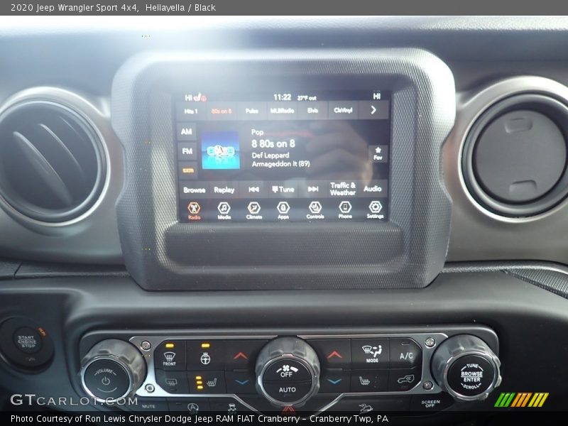 Hellayella / Black 2020 Jeep Wrangler Sport 4x4