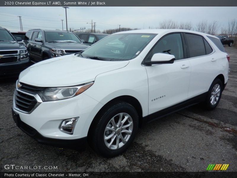 Summit White / Jet Black 2020 Chevrolet Equinox LT AWD