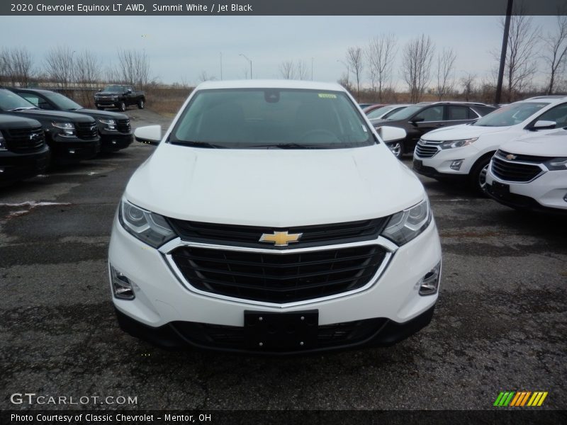 Summit White / Jet Black 2020 Chevrolet Equinox LT AWD