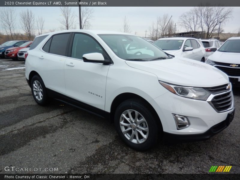 Summit White / Jet Black 2020 Chevrolet Equinox LT AWD
