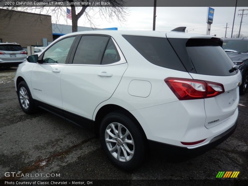 Summit White / Jet Black 2020 Chevrolet Equinox LT AWD