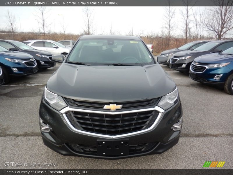 Nightfall Gray Metallic / Jet Black 2020 Chevrolet Equinox LT AWD
