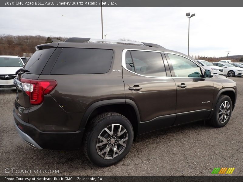 Smokey Quartz Metallic / Jet Black 2020 GMC Acadia SLE AWD