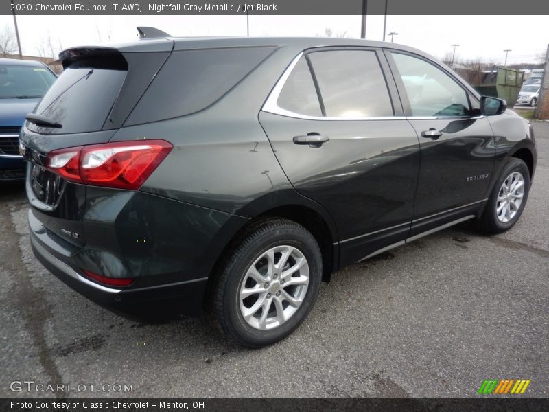 Nightfall Gray Metallic / Jet Black 2020 Chevrolet Equinox LT AWD