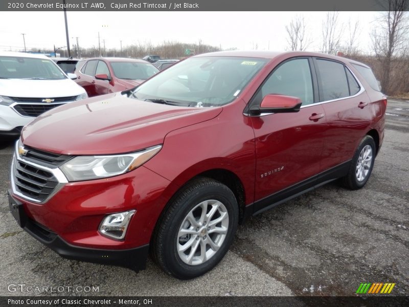 Cajun Red Tintcoat / Jet Black 2020 Chevrolet Equinox LT AWD