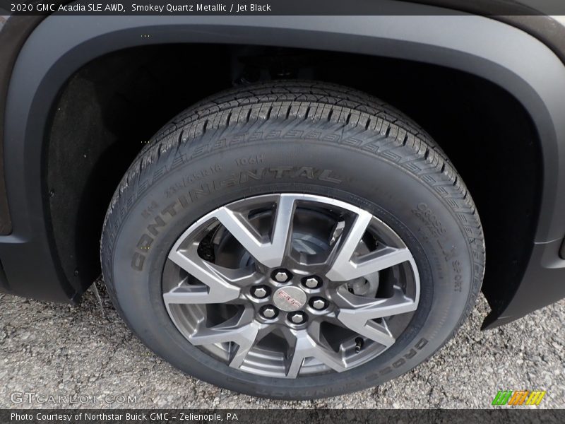 Smokey Quartz Metallic / Jet Black 2020 GMC Acadia SLE AWD