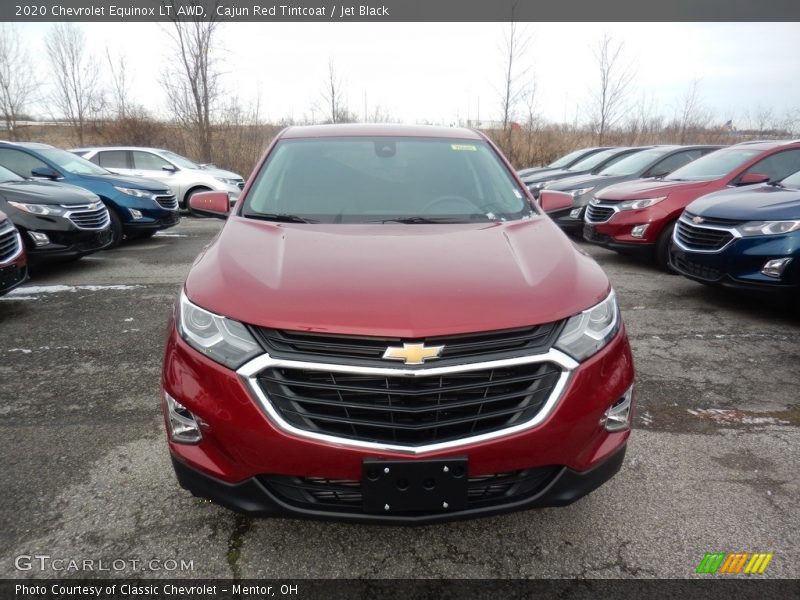 Cajun Red Tintcoat / Jet Black 2020 Chevrolet Equinox LT AWD