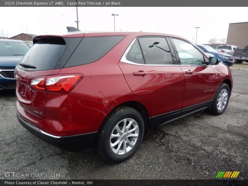 Cajun Red Tintcoat / Jet Black 2020 Chevrolet Equinox LT AWD