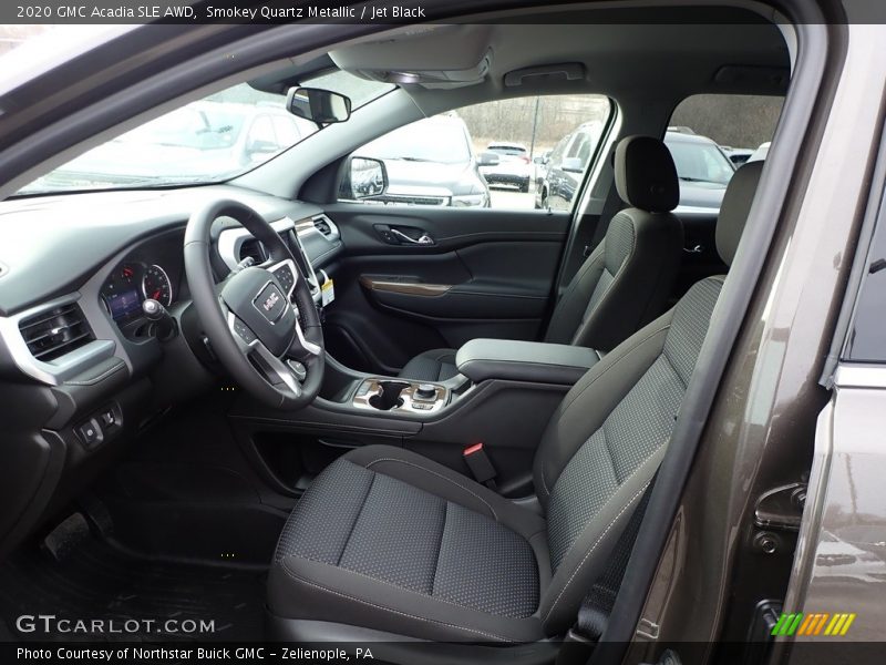 Smokey Quartz Metallic / Jet Black 2020 GMC Acadia SLE AWD