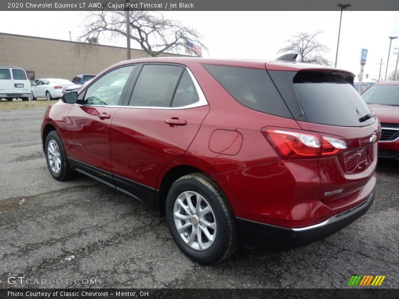 Cajun Red Tintcoat / Jet Black 2020 Chevrolet Equinox LT AWD