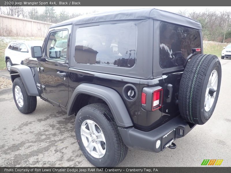 Black / Black 2020 Jeep Wrangler Sport 4x4